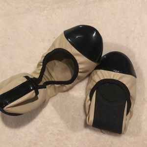 Foam soled ballet flats